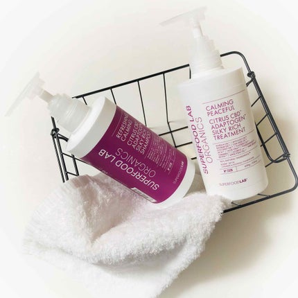 スーパーフードラボ オーガニックス シルキーリッチ シャンプー&トリートメント/SUPERFOOD LAB/市販シャンプーを使ったクチコミ(2枚目)
