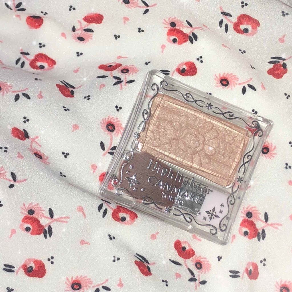 ハイライター/キャンメイク/パウダーハイライトを使ったクチコミ（1枚目）