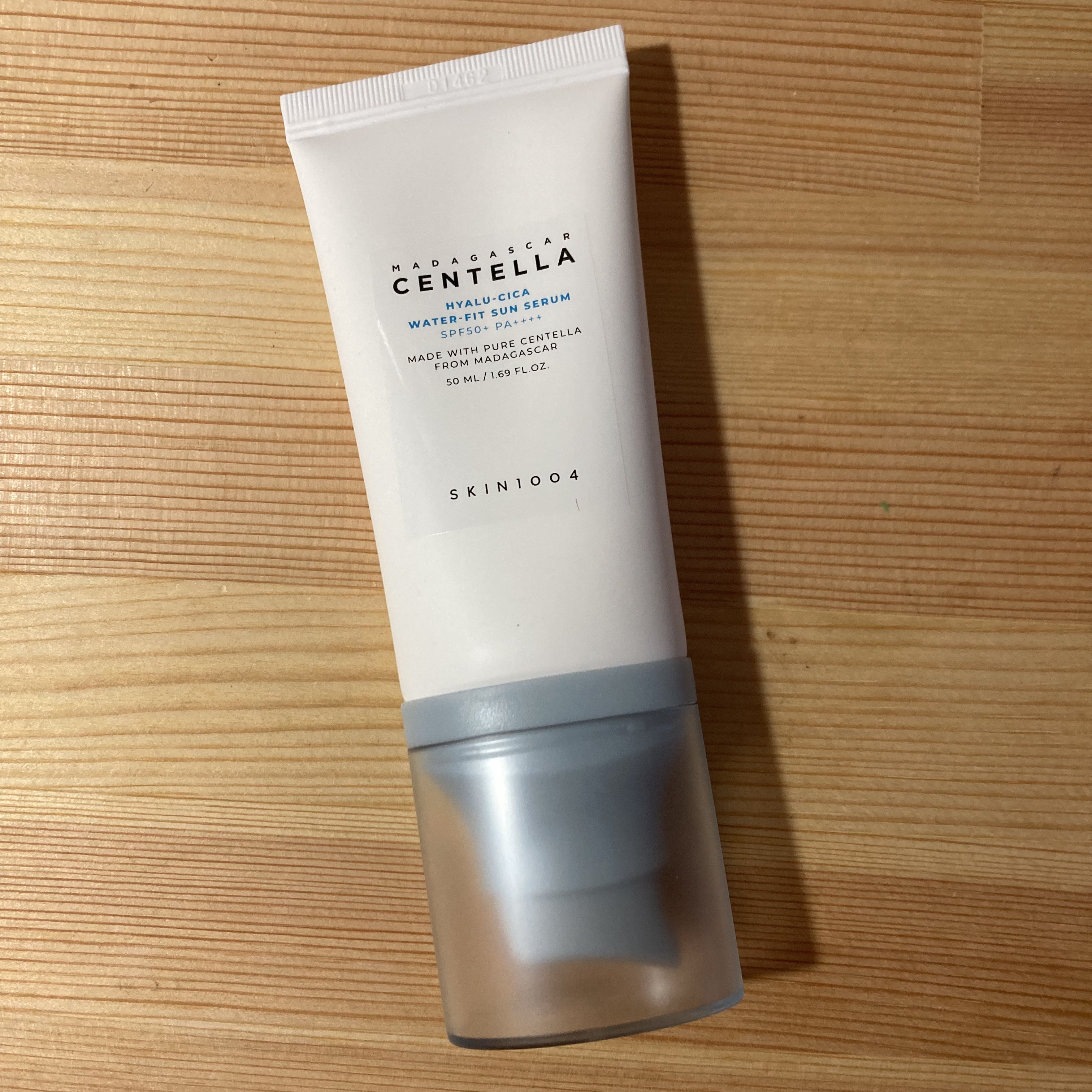 ヒアルーシカ ウォーターフィット サンセラム/SKIN1004/日焼け止めローションを使ったクチコミ（2枚目）