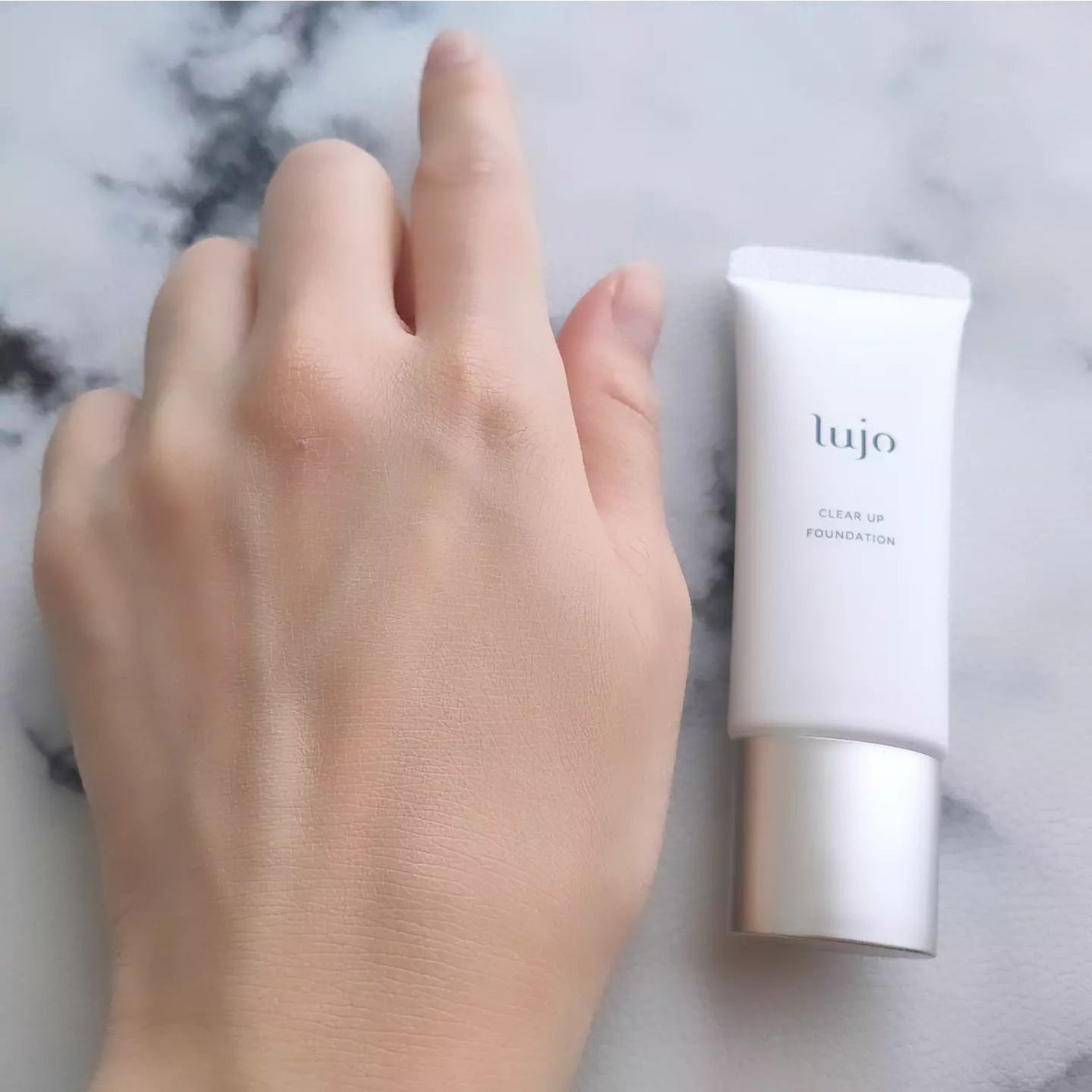 クリアアップ ファンデーション/lujo/クリーム・エマルジョンファンデーションを使ったクチコミ(4枚目)