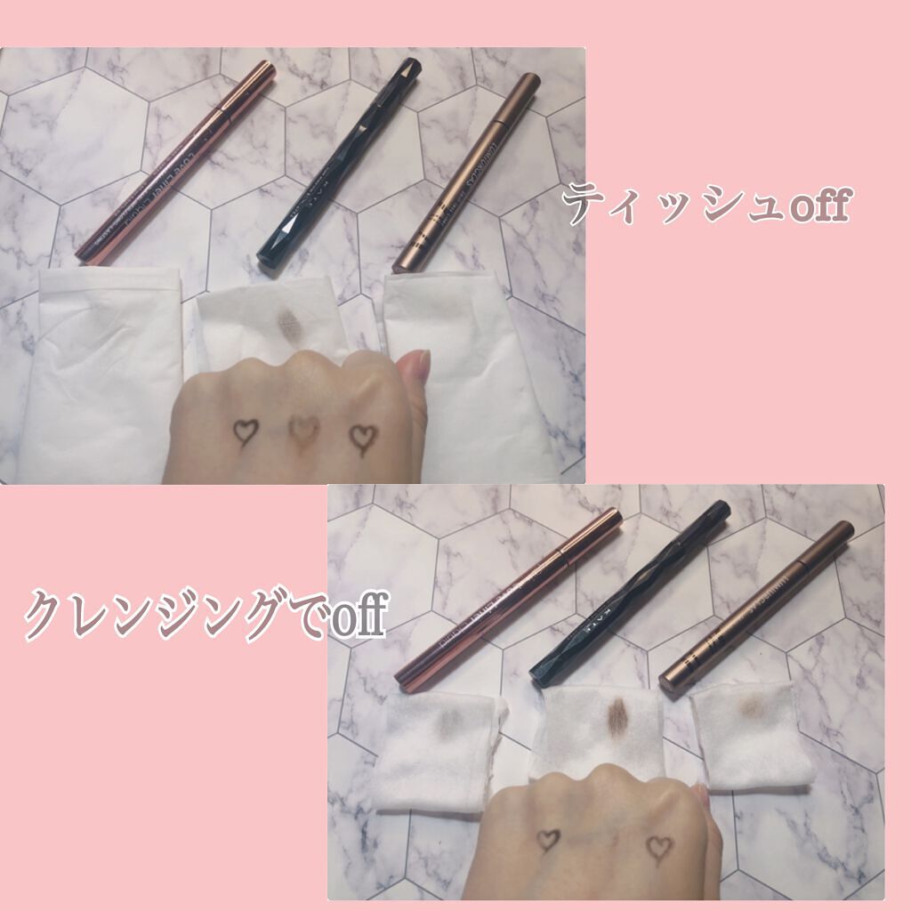 スーパーシャープライナーEX2.0/KATE/リキッドアイライナーを使ったクチコミ（3枚目）