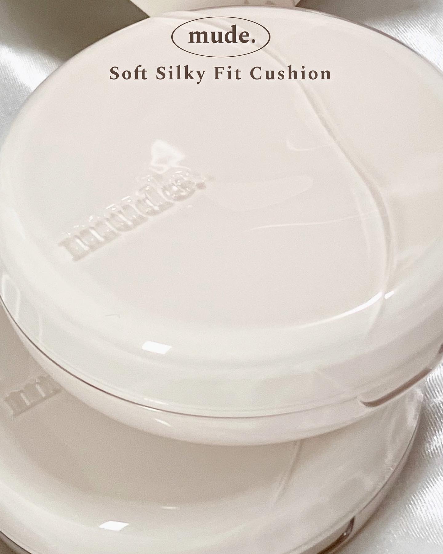 ソフトシルキーフィットクッション/mude./クッションファンデーションを使ったクチコミ（2枚目）