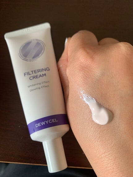 フィルタリングクリーム/DEWYCEL/日焼け止めクリームを使ったクチコミ(1枚目)