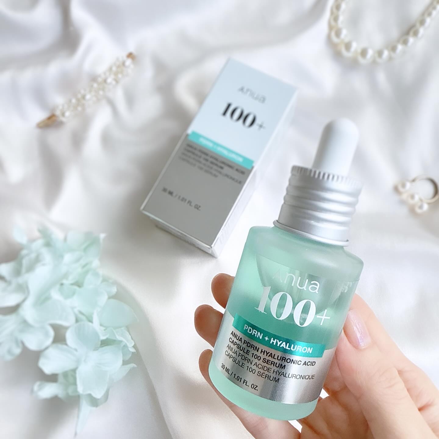 PDRNヒアルロン酸カプセル100セラム/Anua/美容液を使ったクチコミ（2枚目）