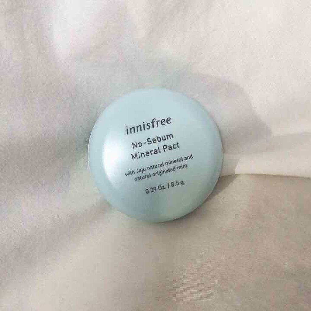 ノーセバム ミネラルパクト N/innisfree/プレストパウダーを使ったクチコミ（1枚目）