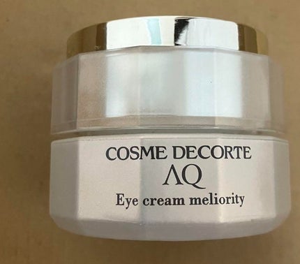 AQ ミリオリティ インテンシブ アイクリーム n/DECORTÉ/アイケア・アイクリームを使ったクチコミ(1枚目)