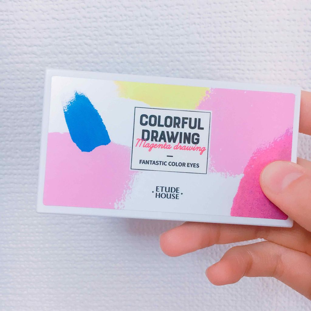 ファンタスティックカラーアイズ/ETUDE/アイシャドウパレットを使ったクチコミ(1枚目)