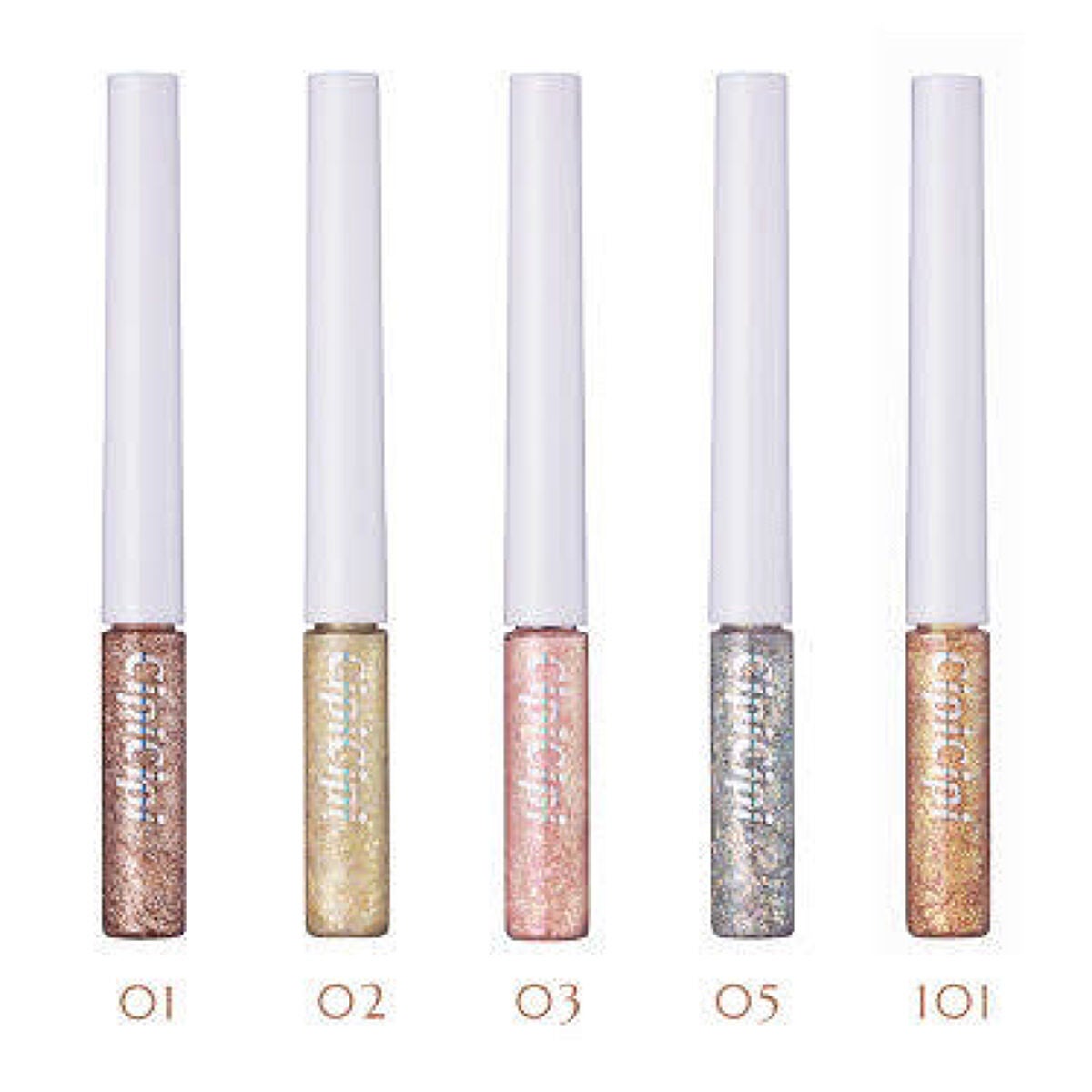 グリッター イルミネーションライナー R/CipiCipi/リキッドアイライナーを使ったクチコミ(2枚目)