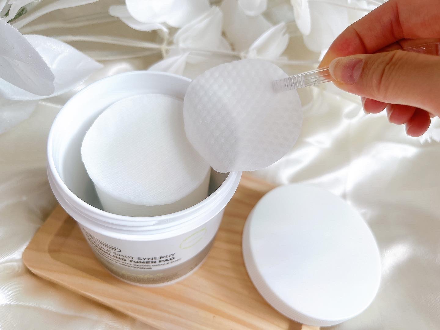 リードルショットシナジースパークリングトナーパッド/VT/トナーパッドを使ったクチコミ（3枚目）