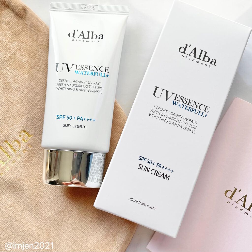 ダルバ ウォータフル エッセンス サンクリーム/ダルバ/日焼け止めクリームを使ったクチコミ(6枚目)