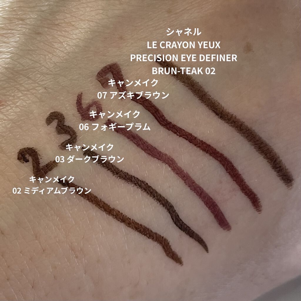 クリーミータッチライナー/キャンメイク/ジェルアイライナーを使ったクチコミ（2枚目）