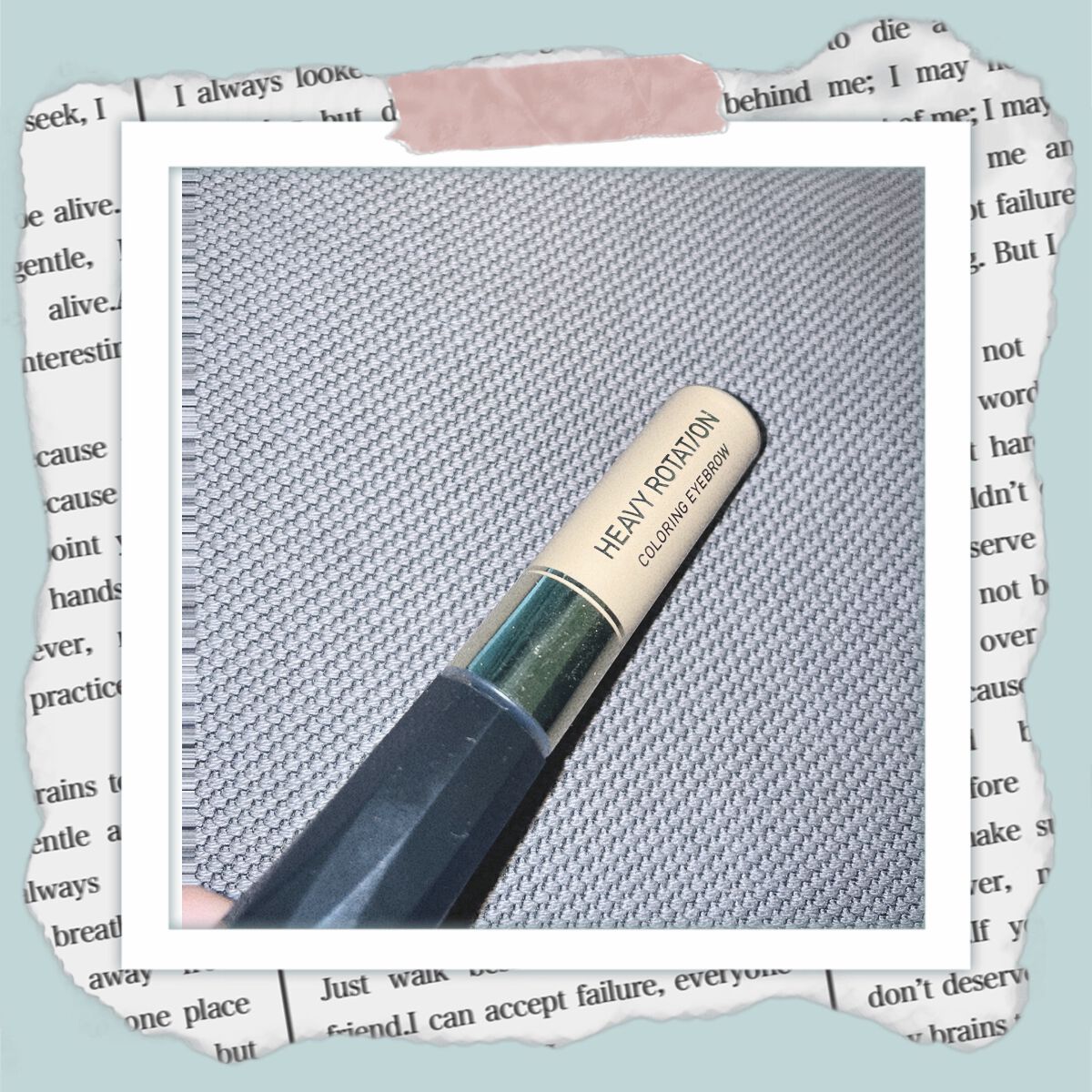 カラーリングアイブロウ/ヘビーローテーション/眉マスカラを使ったクチコミ（1枚目）