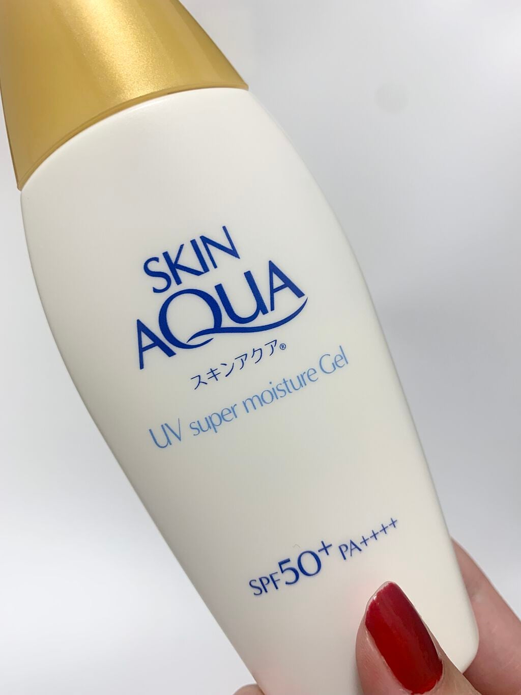 スキンアクア スーパーモイスチャージェル/スキンアクア/日焼け止めジェルを使ったクチコミ(1枚目)