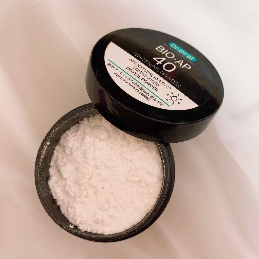 ホワイトニングパウダー ミント/Dr.Oral/歯磨き粉を使ったクチコミ（2枚目）