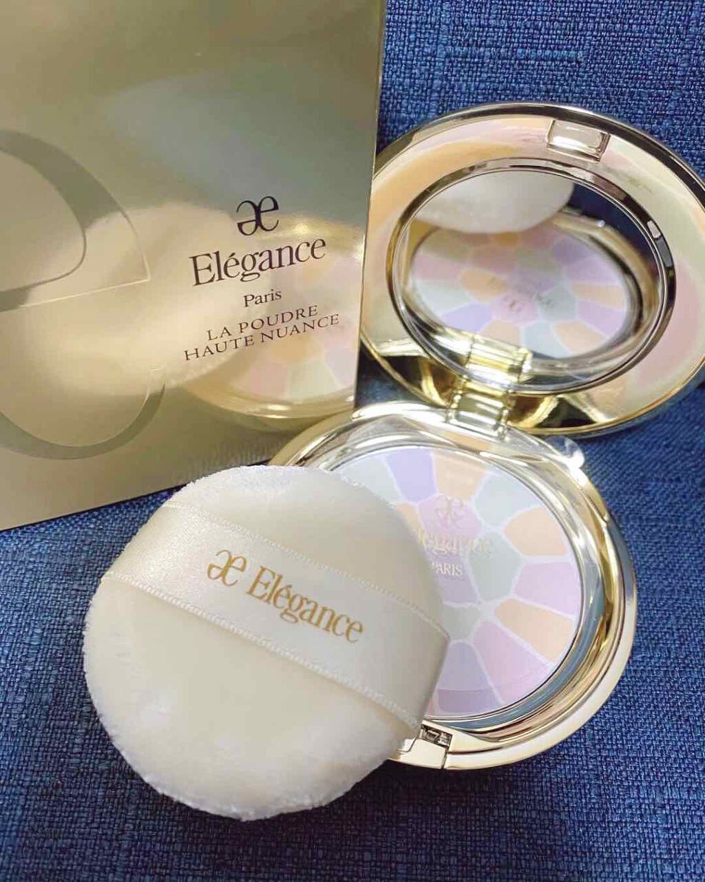 ラ プードル オートニュアンス/Elégance/プレストパウダーを使ったクチコミ（1枚目）