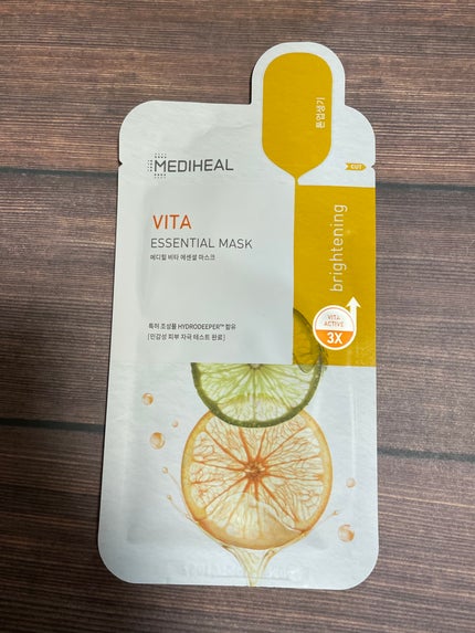 ビタミンC エッセンシャルマスククリアトーニング/MEDIHEAL/シートマスク・パックを使ったクチコミ(1枚目)
