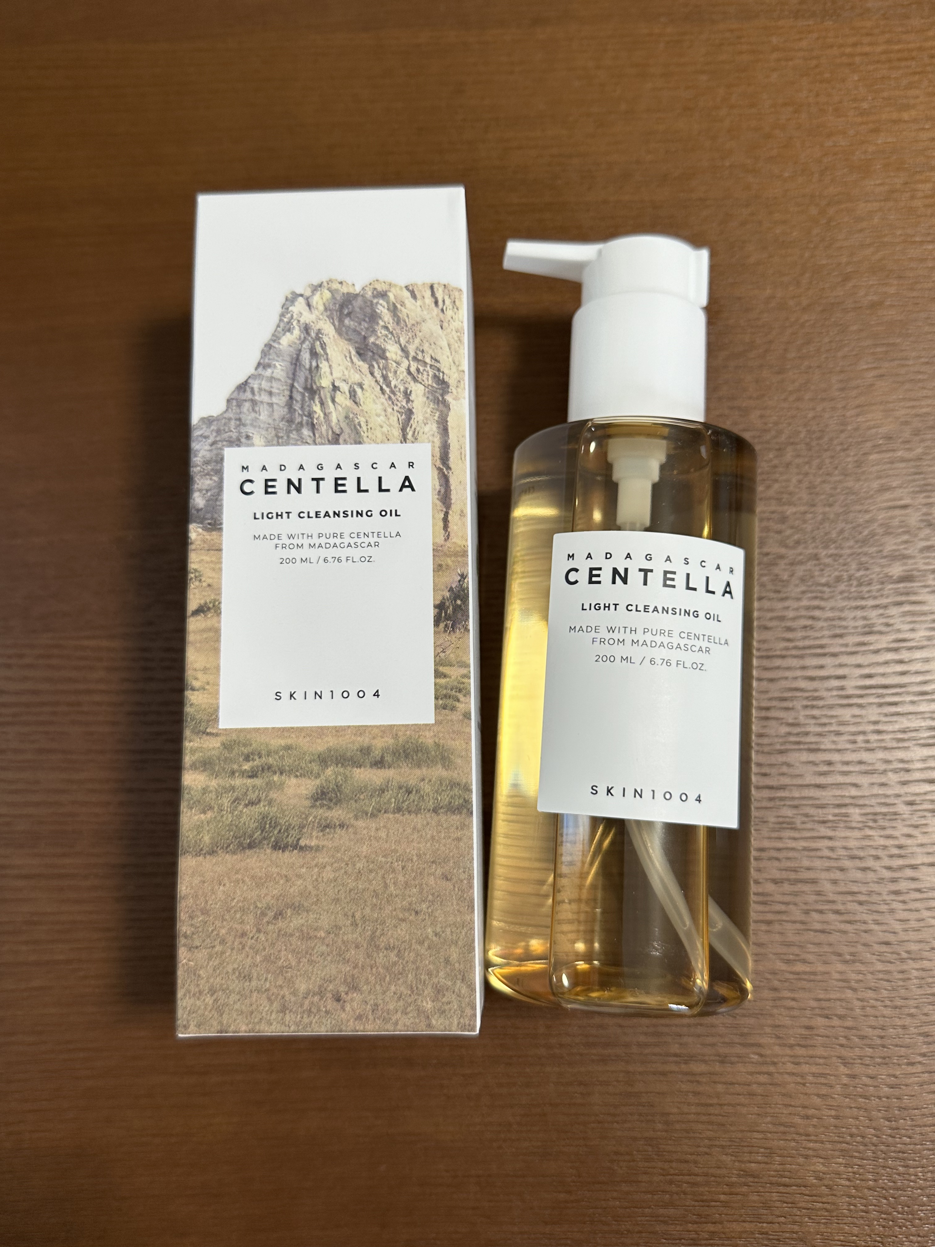 センテラ ライトクレンジングオイル/SKIN1004/オイルクレンジングを使ったクチコミ（1枚目）