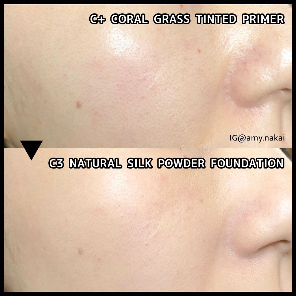 ライトフル C3 ナチュラル シルク パウダーファンデーション/M・A・C/パウダーファンデーションを使ったクチコミ(5枚目)