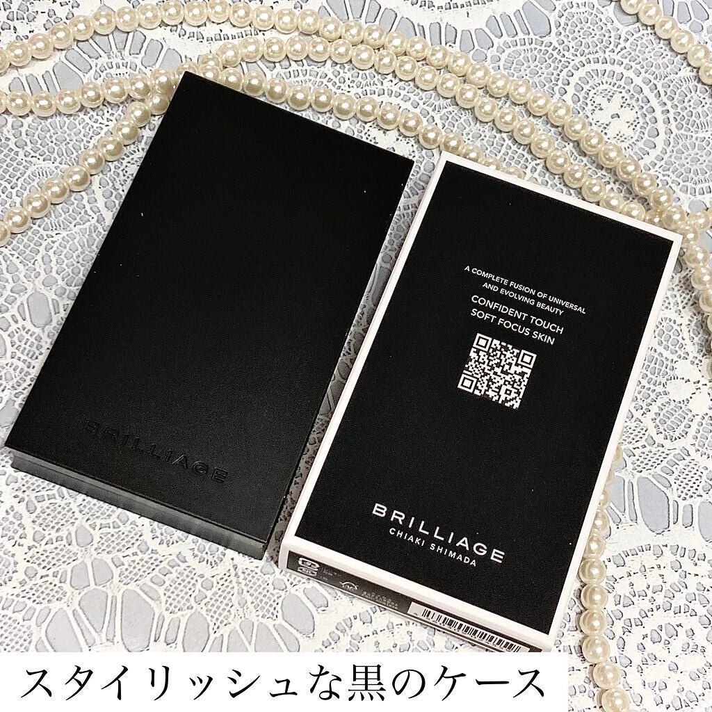 コンフィデントタッチ ソフトフォーカススキン/ブリリアージュ/パウダーファンデーションを使ったクチコミ(3枚目)