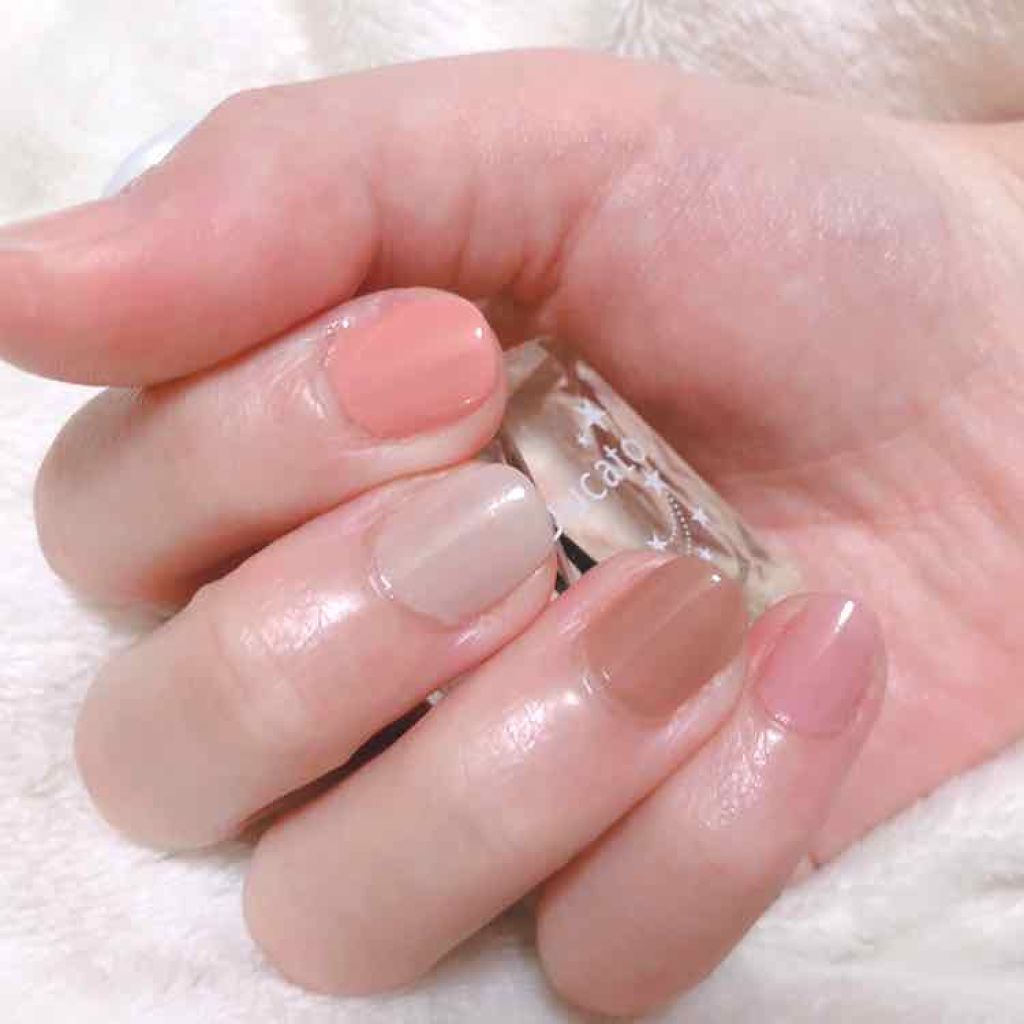 ベース＆トップコートⅡ/デュカート/ネイルトップコートを使ったクチコミ（3枚目）