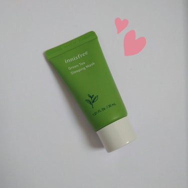 グリーンティー スリーピングマスク/innisfree/洗い流すパック・マスクを使ったクチコミ（1枚目）