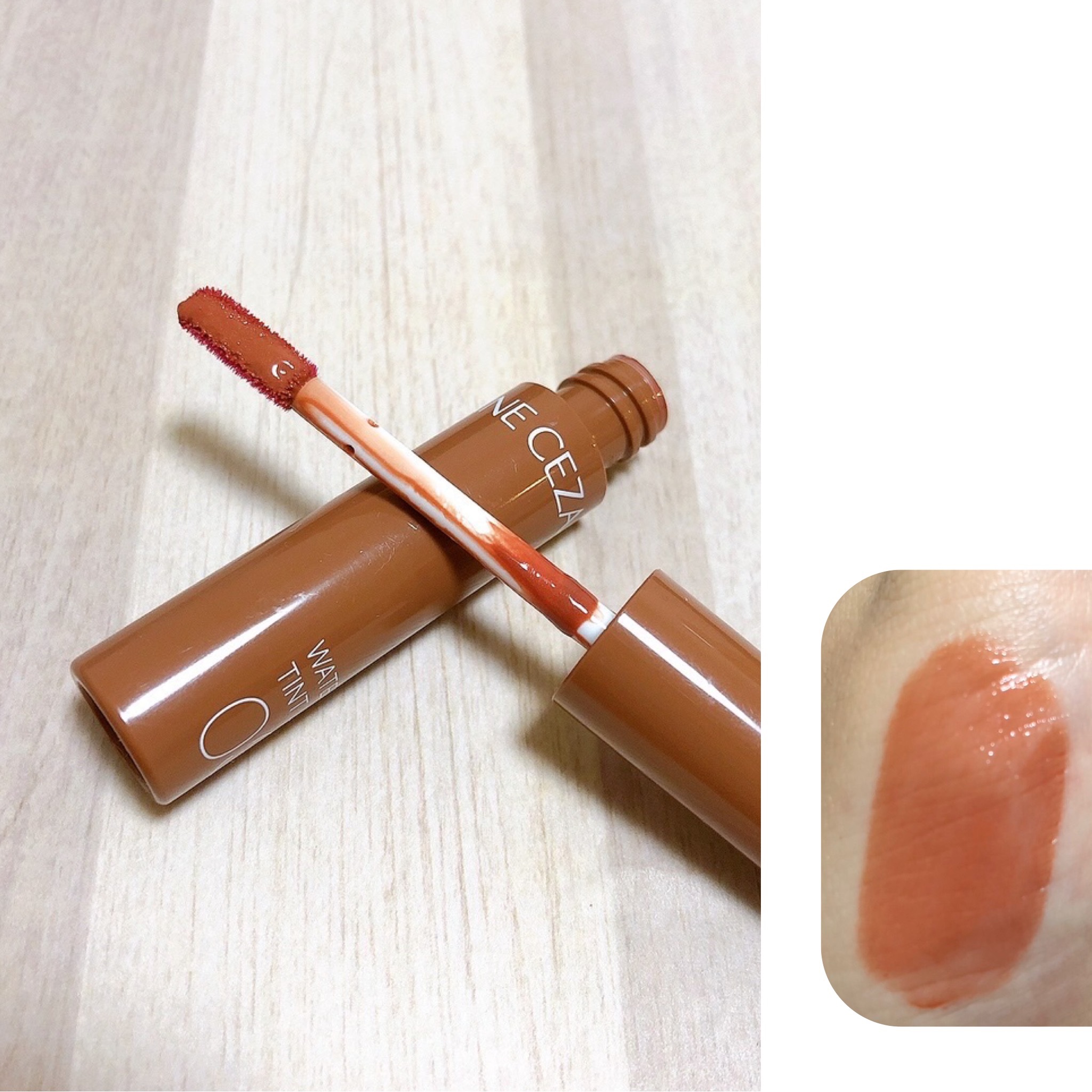 ウォータリーティントリップ/CEZANNE/リップティントを使ったクチコミ（2枚目）