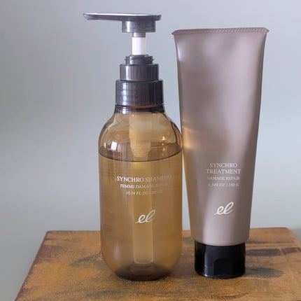 シンクロシャンプー ファム DAMAGE REPAIR/シンクロトリートメント DAMAGE REPAIR/ELECTRON/市販シャンプーを使ったクチコミ(1枚目)