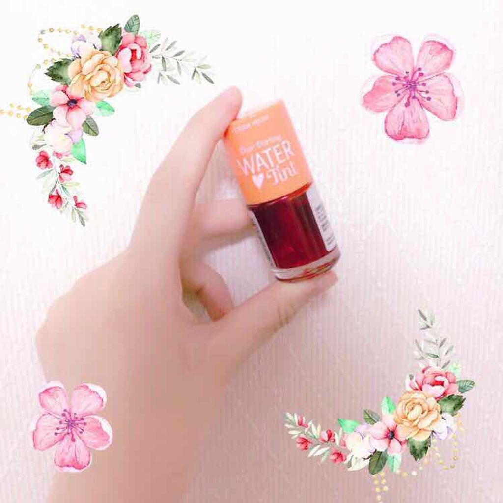 ウォーターティント/ETUDE/リップグロスを使ったクチコミ(1枚目)