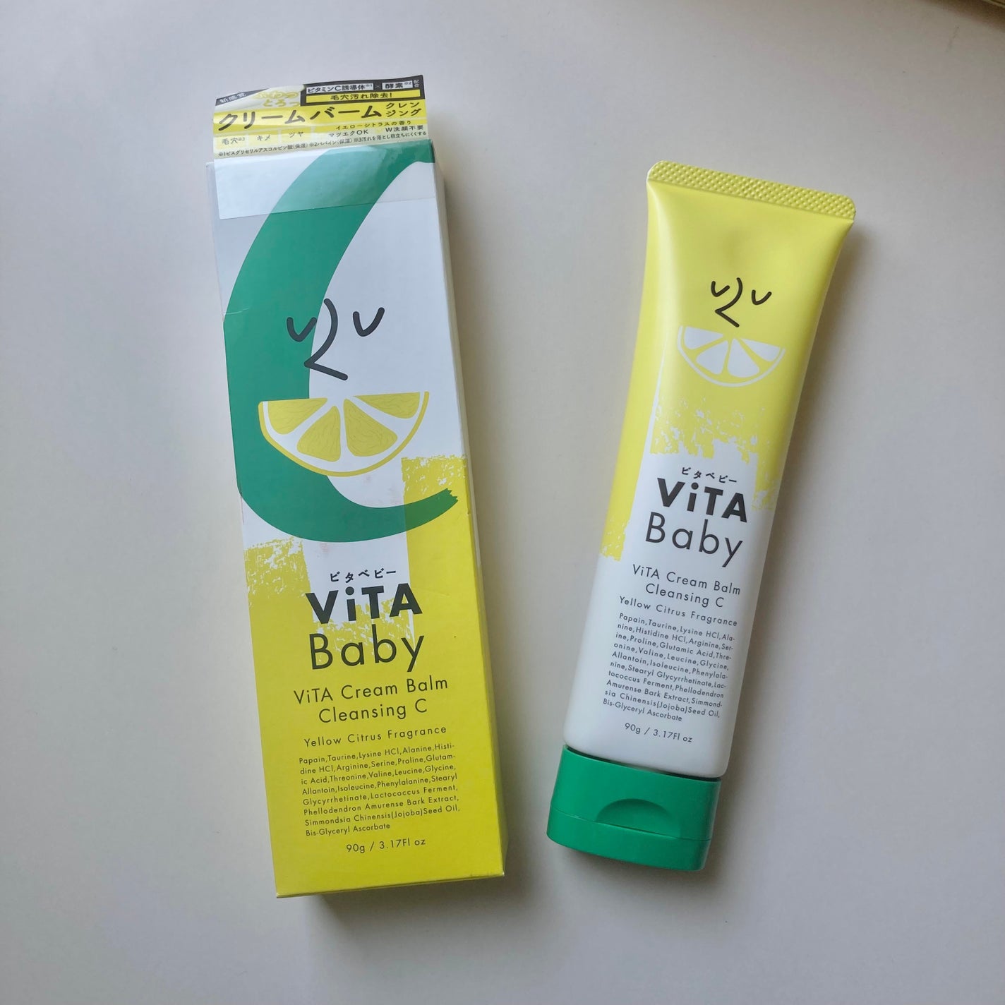 ViTAクリームバームクレンジングC/ViTABaby/クレンジングバームを使ったクチコミ(1枚目)