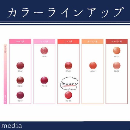 リキッドグロウルージュ/media/リップグロスを使ったクチコミ(2枚目)