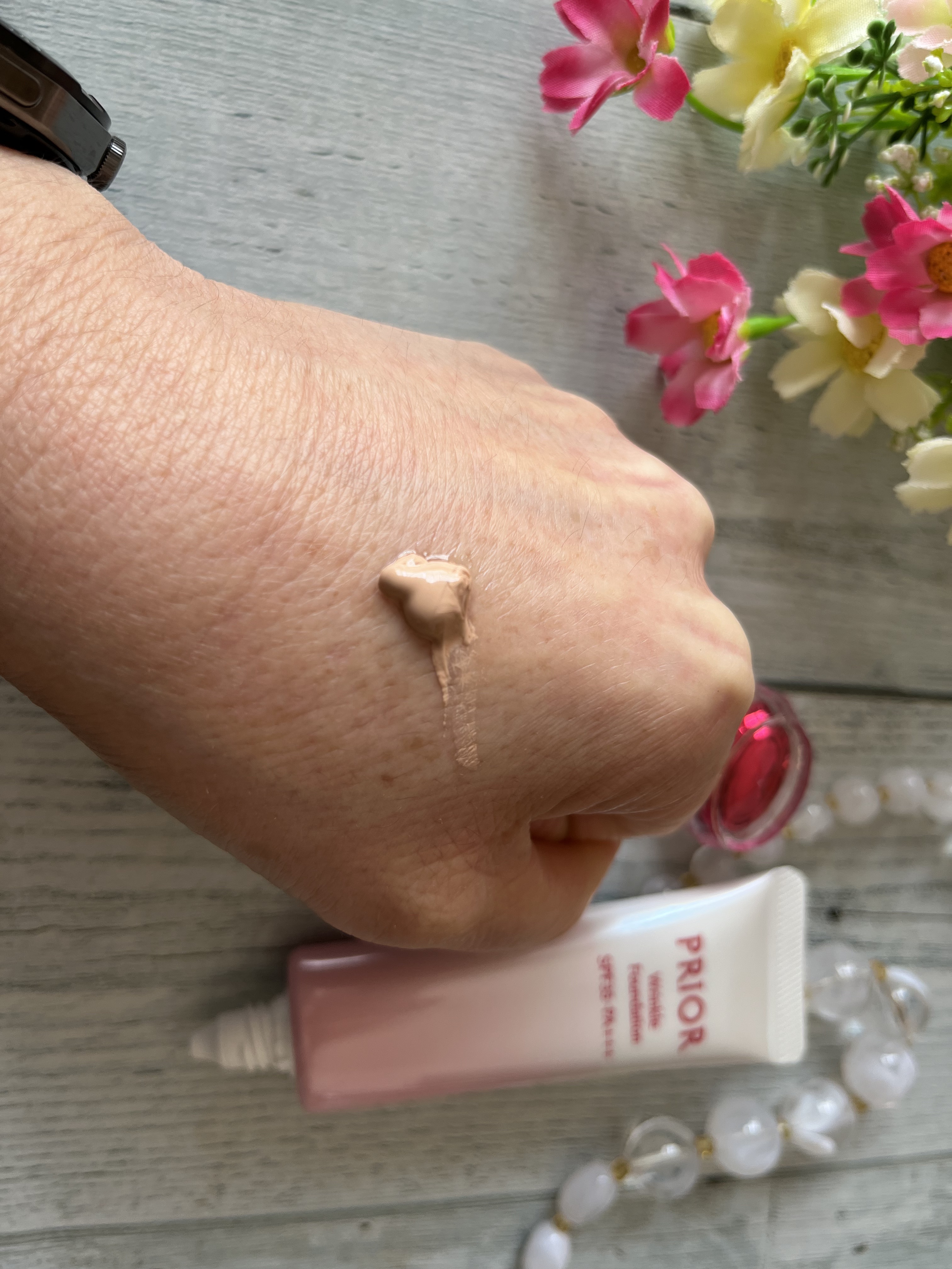 薬用 リンクル美コルセットファンデーション/プリオール/クリーム・エマルジョンファンデーションを使ったクチコミ（3枚目）