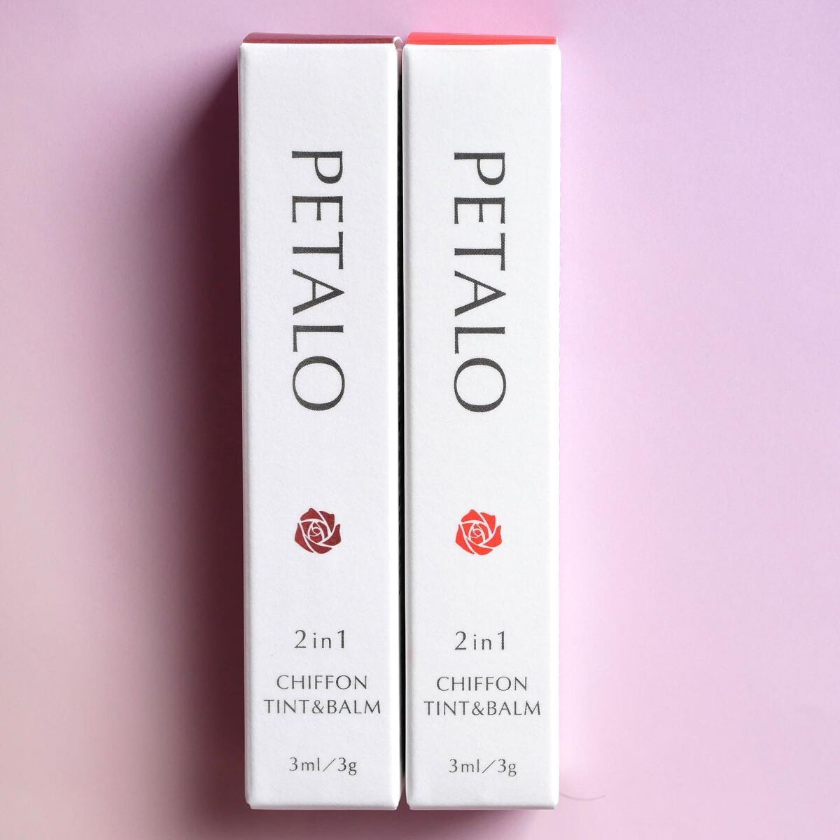 2イン1 シフォンティントバーム/PETALO/リップティントを使ったクチコミ(6枚目)