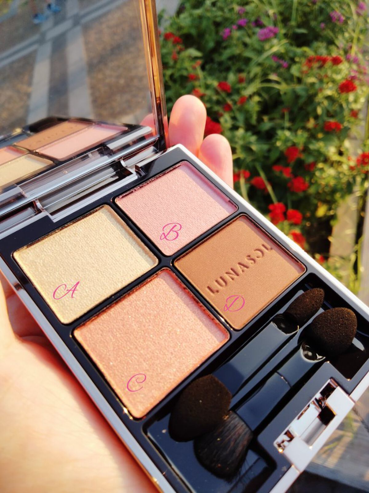 アイカラーレーション/LUNASOL/アイシャドウパレットを使ったクチコミ（3枚目）