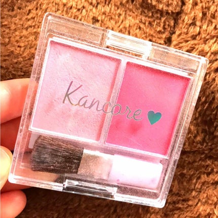 カンコレ チーク/DAISO/パウダーチークを使ったクチコミ(1枚目)