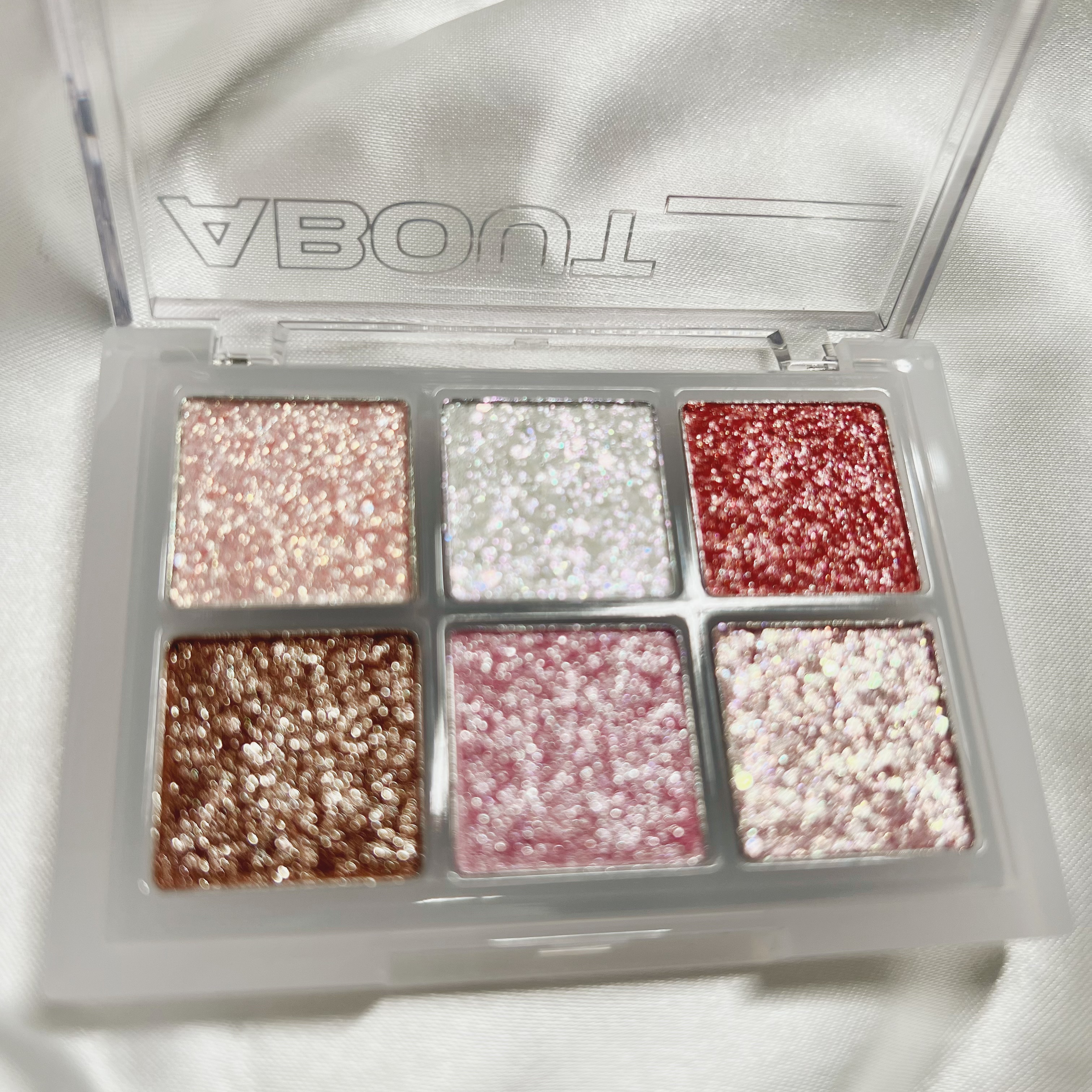 オーマイグリッターポップ/ABOUT TONE/アイシャドウパレットを使ったクチコミ（3枚目）