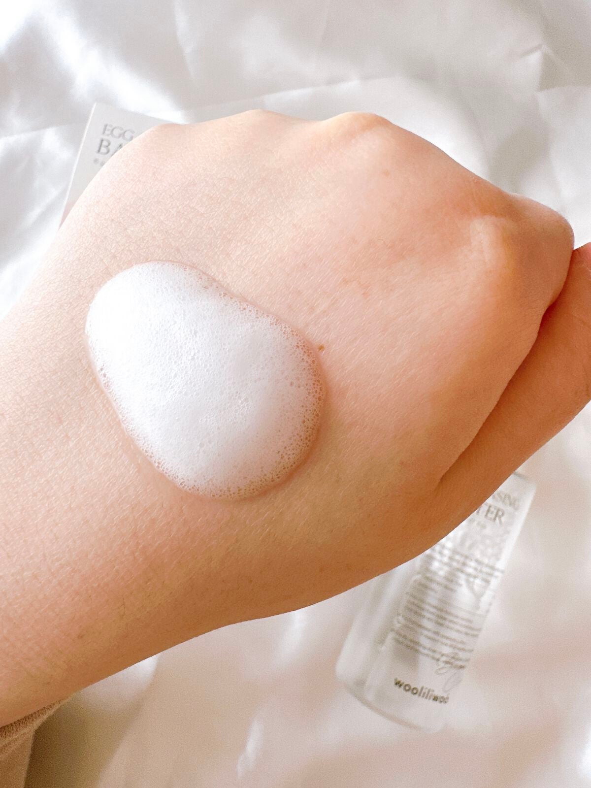 エッグサンバーム/wooliliwoo/化粧下地を使ったクチコミ(8枚目)