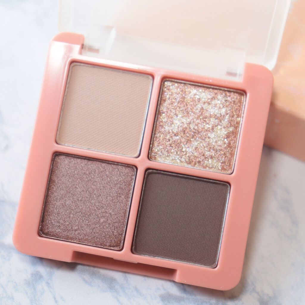 クリスタルハートロックシャドウ CH04 ジンジャーコフレ/BLACK ROUGE/アイシャドウパレットを使ったクチコミ（2枚目）