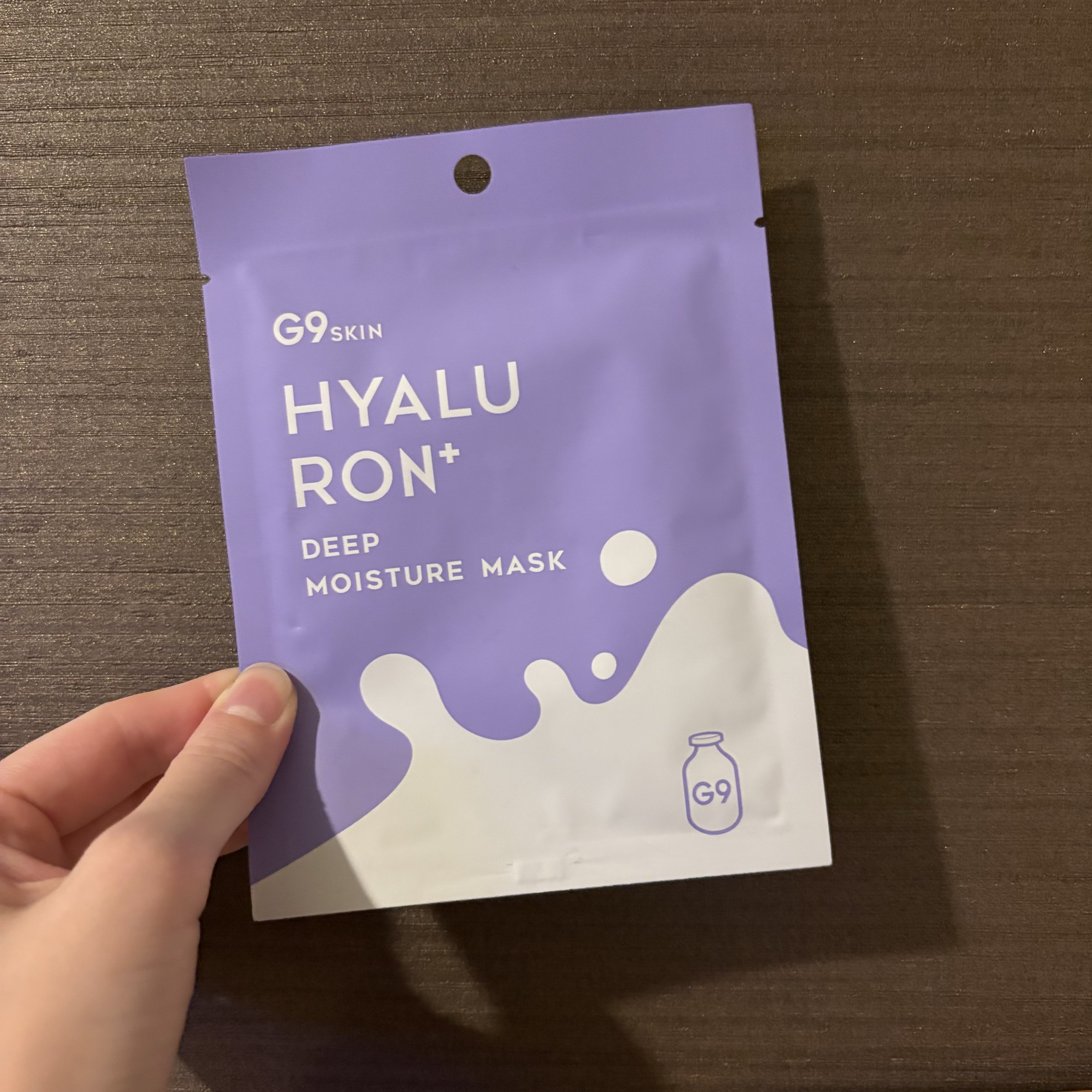 ヒアルロンプラス ディープモイスチャーマスク 1枚/G9SKIN/シートマスク・パックを使ったクチコミ（1枚目）