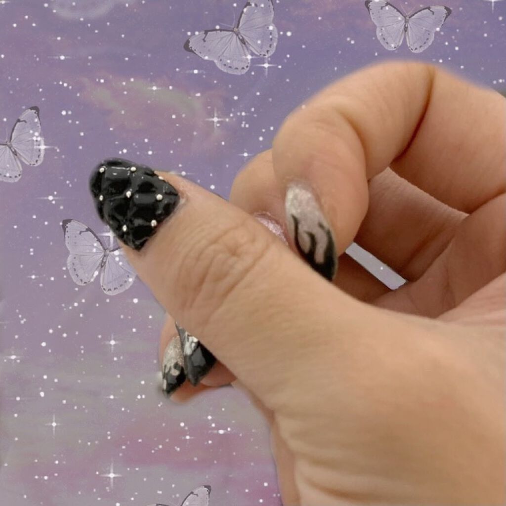 ジェルネイル(ライト対応)/セリア/ジェルネイルを使ったクチコミ(2枚目)