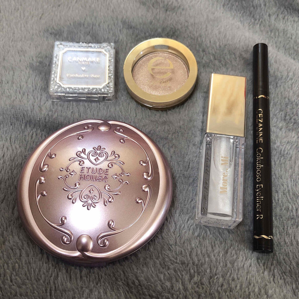 シャイニーシャドウ N/excel/単色アイシャドウを使ったクチコミ（2枚目）