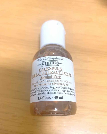 キールズ ハーバル トナー CL アルコールフリー/Kiehl's/化粧水を使ったクチコミ(1枚目)