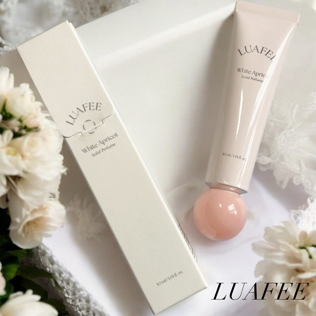 ソリッド パフューム ホワイトアプリコット/LUAFEE/練り香水を使ったクチコミ(1枚目)