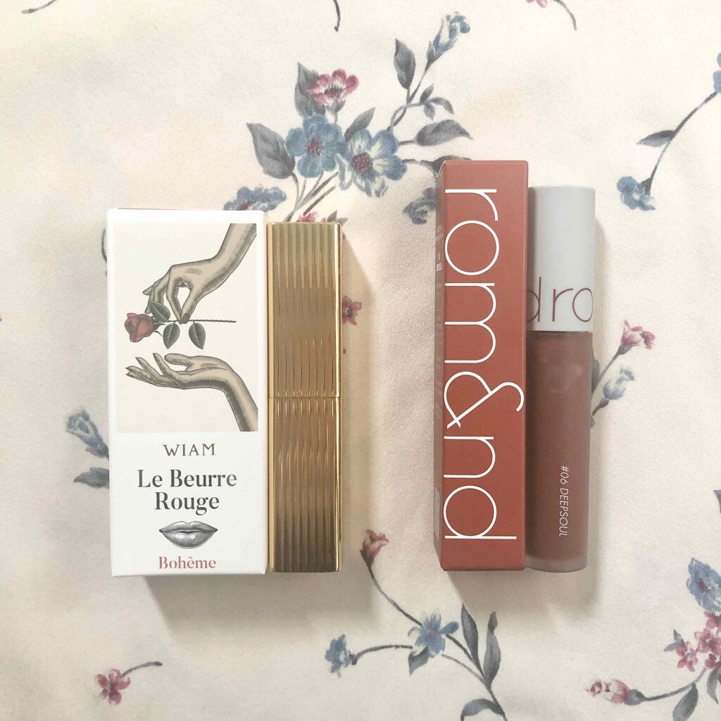 ル・ブール ルージュ ボエーム/WIAM/口紅を使ったクチコミ（2枚目）