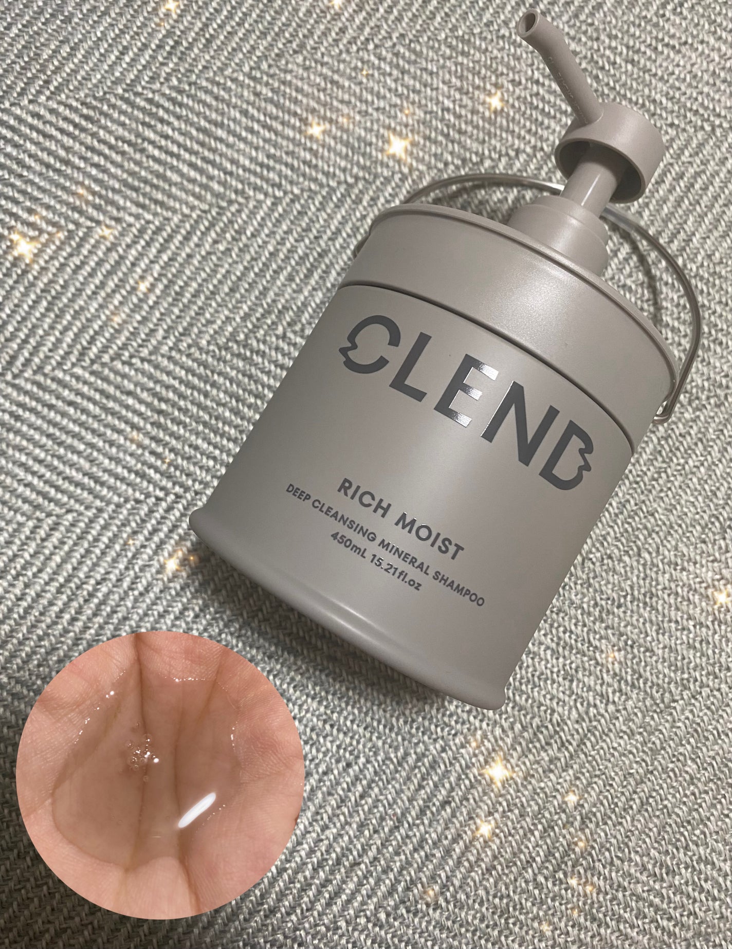 リッチモイスト ディープクレンジング ミネラル シャンプー/ディープリペア ミネラル トリートメント/CLEND/市販シャンプーを使ったクチコミ(1枚目)