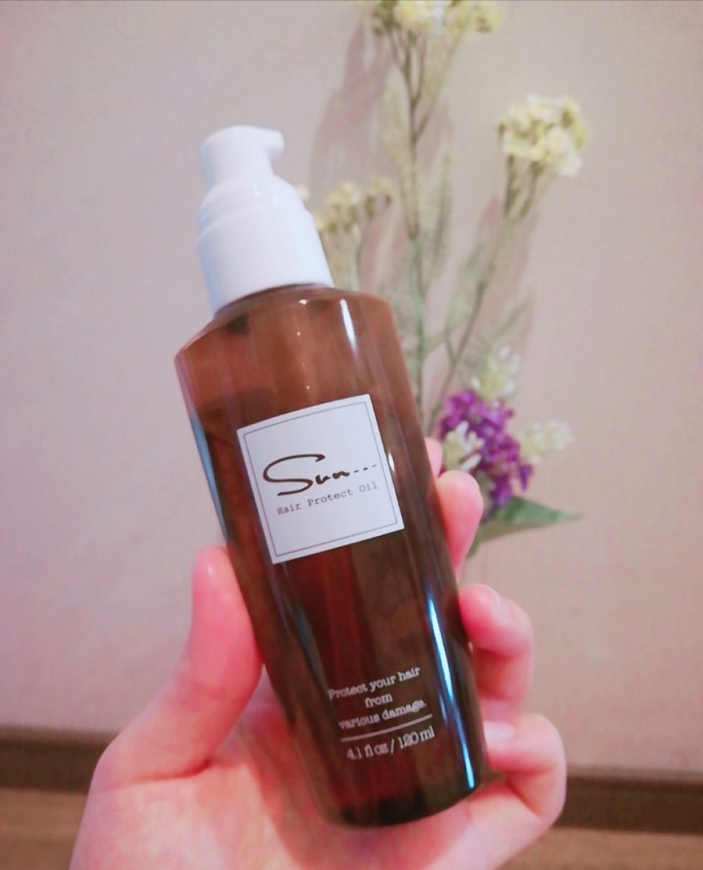 SUN/ヘアオイルを使ったクチコミ（1枚目）