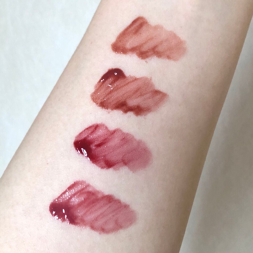 ジューシーラスティングティント/rom&nd/リップティントを使ったクチコミ(4枚目)