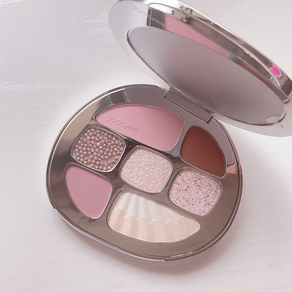 貝殻マルチパレット/Joocyee/アイシャドウパレットを使ったクチコミ(5枚目)