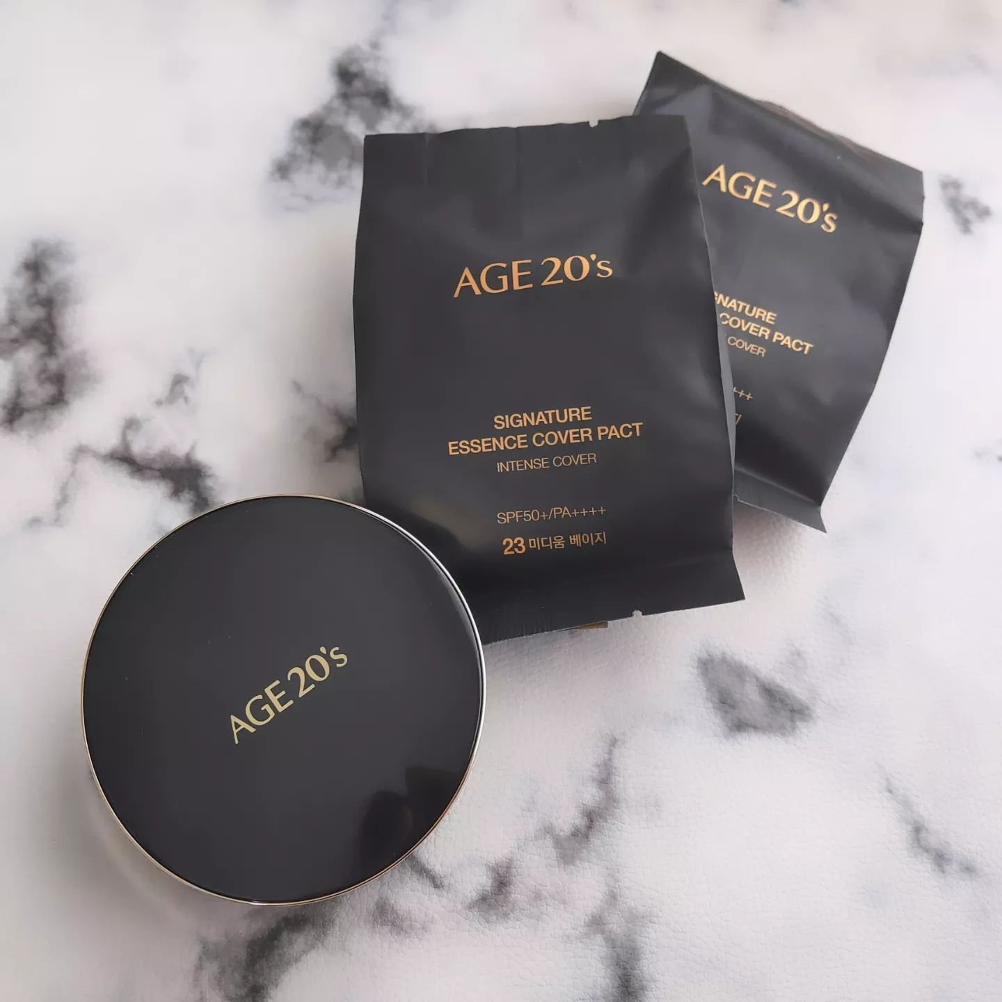 SIGNATURE ESSENCE COVER PACT　 インテンスカバー(23号)/AGE20’s/クリーム・エマルジョンファンデーションを使ったクチコミ（2枚目）