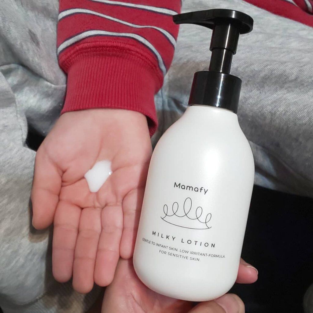潤いミルキーローション/Mamafy/ボディローションを使ったクチコミ（2枚目）