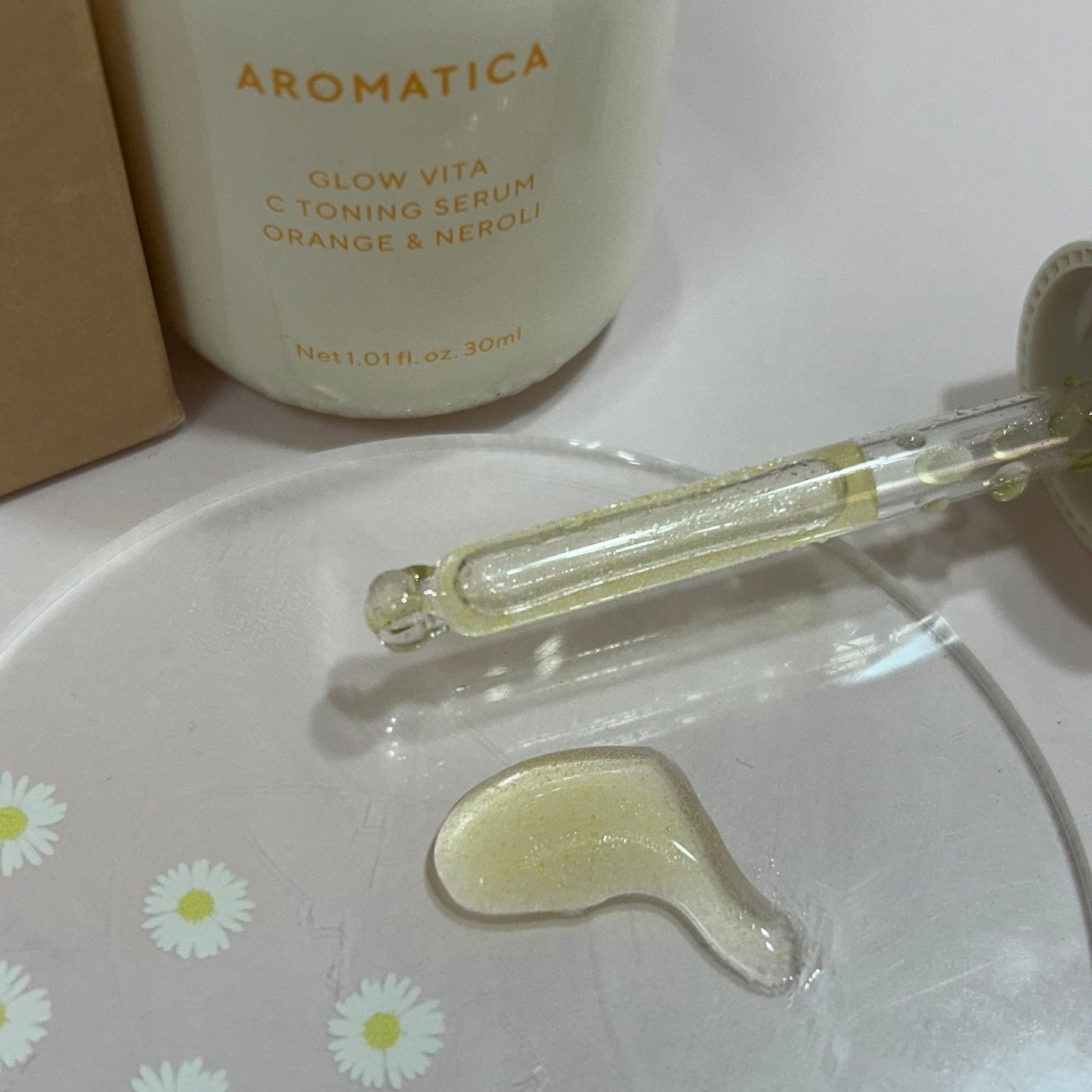 グロービタCトーニングセラム/AROMATICA/美容液を使ったクチコミ(2枚目)
